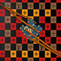 seamless pattern with hearts