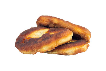 pie, patty, homemade pastry or fast food, patty isolated from background