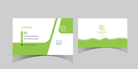 Modern Business card, visiting card and awesome calling card design and template	