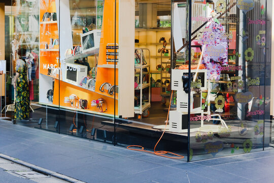 TOKYO, JAPAN - April 30, 2021: A Marc Jacobs store in Tokyo's Aoyama area.