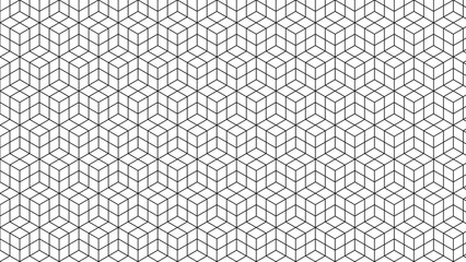 Abstract vector seamless pattern and swatches oriental line texture on white background wallpaper geometric diagonal fabric waves set of design elements