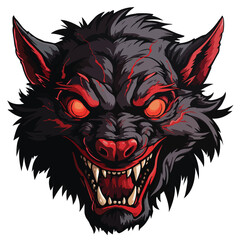 Fototapeta premium Strong and brutal boar head graphic. for use in tattooing as an illustration or screened on a shirt