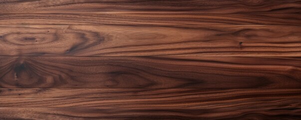 Obraz premium Dark beech brown wooden textured background,detailed, panorama. Generative Ai.