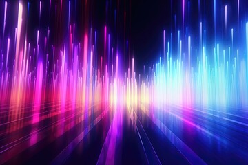 abstract futuristic background with pink blue purple glowing neon moving high speed wave lines honeycomb and bokeh lights. Data transfer concept Fantastic wallpaper