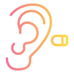 Fototapeta premium ear plug