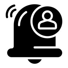 user glyph icon