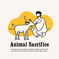 Icon illustration Stages of performing Hajj in Mecca for pilgrims