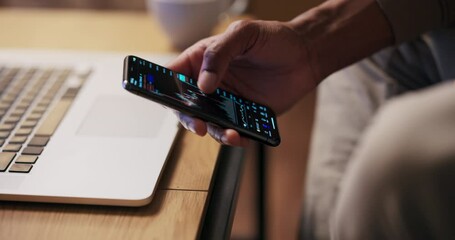 Trader might be keeping close eye on real-time stock market data, tracking the performance of different investments, monitoring market trends, and staying updated with financial news.