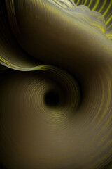 A Computer Generated Image Of A Spiral Design