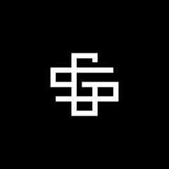 Initial SG GS Logo Design Elegant, Vector Initial Letter Logo, Monogram Logo