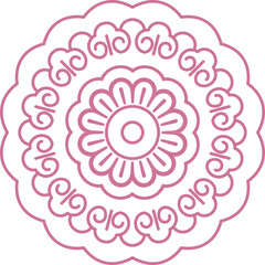 Abstract Mooncake icon