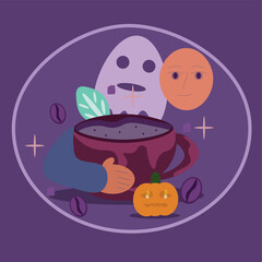 Halloween coffee