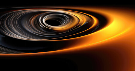 Fototapeta premium abstract orange background with smooth lines