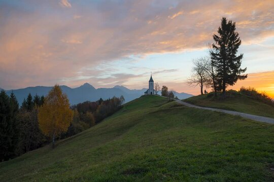 Slovenia The Church of St. Primož