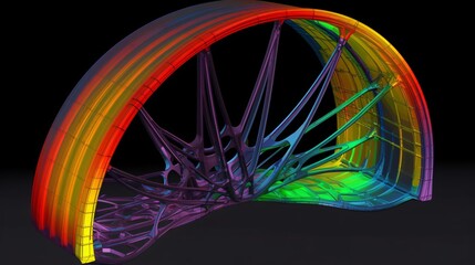 Unleashing Innovation: Exploring FEA finite elements analysis for Optimal Wheel rim Design, generative AI