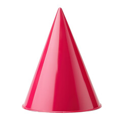 red party hat isolated on transparent background cutout