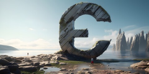 Fototapeta premium 26 letters