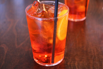 Aperol Sprizt, trendy cocktail from Italy