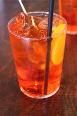 Aperol Sprizt, trendy cocktail from Italy