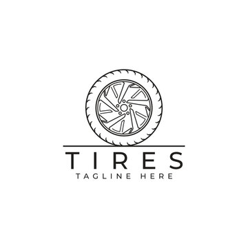 Tire Logo Images  Template, vector illustration