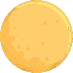 Moon Design Element for Chuseok / Mid Autumn Festival