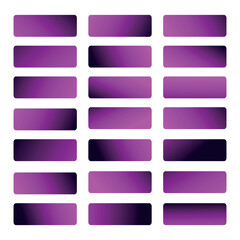 Set of purple gradient backgrounds Vector illustration.