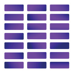 Set of purple gradient backgrounds Vector illustration.