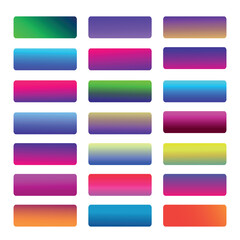 Set of colorful gradients. Gradient gradients. Vector illustration.