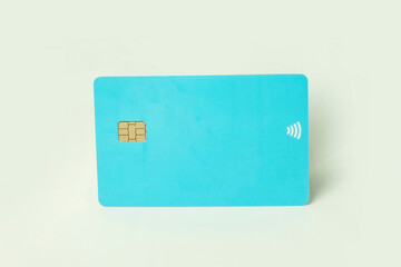 credit card isolated on white background