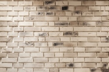 Neutral Elegance: Cream and White Brick Wall Texture Background - Brickwork, Cream, White, Brick Wall, Texture, Background, Brickwork, Neutral, Elegance, Vintage