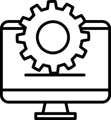 System monitoring Icon
