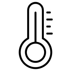 Thermometer medicine icon symbol image vector. Illustration of the temperature cold and hot measure tool design image