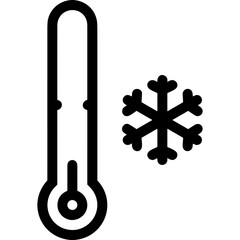 Thermometer medicine icon symbol image vector. Illustration of the temperature cold and hot measure tool design image.