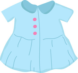 Obraz premium Clothes Girl illustration