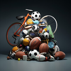 black and white soccer ball