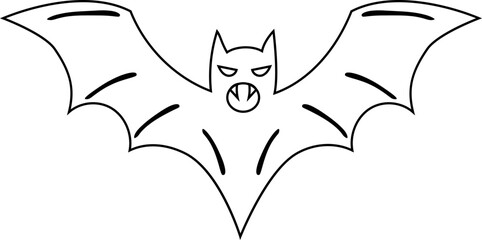Halloween Bat Horror Icon