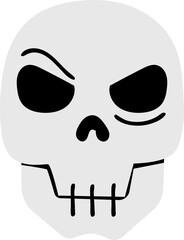 Halloween Skull illustration