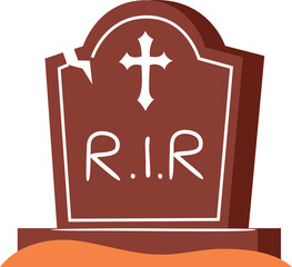 Halloween Grave illustration