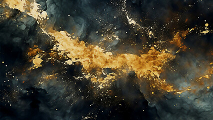 Obraz premium Abstract metallic and marbled textures background. Post processed AI generated image.
