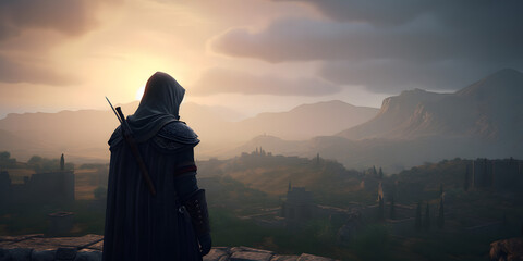 Assassin s Creed open-world stealth action Hyper-realisti generative AI