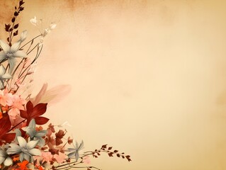 Floraler Hintergrund