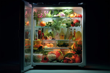 Photo home refrigerator