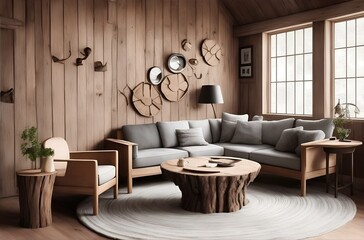 Habitación estilo sueco