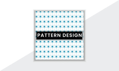 Colorful And Unique Pattern Design Template With Minimal Shape And Vector Background