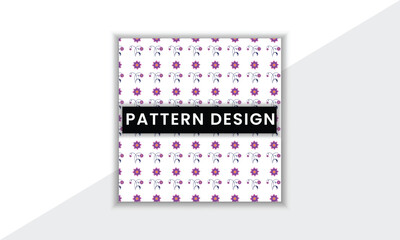 Colorful And Unique Pattern Design Template With Minimal Shape And Vector Background