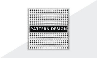 Colorful And Unique Pattern Design Template With Minimal Shape And Vector Background