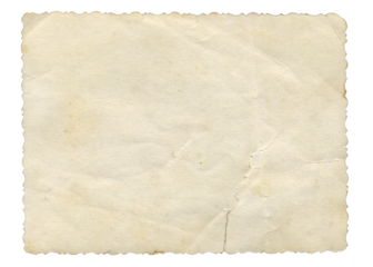 Retro vignette photo paper texture isolate. Old antique sheet paper texture. Announcement board. Recycle vintage paper background. Aged and yellowed wallpaper.