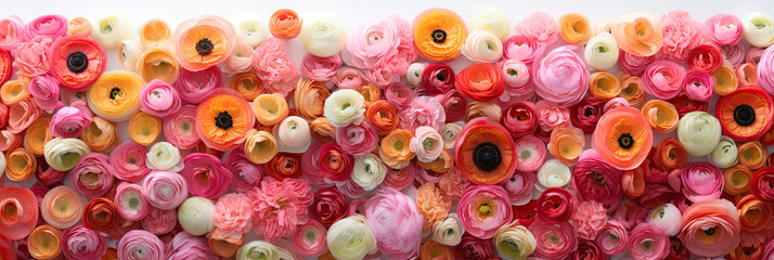pink, orange flower background