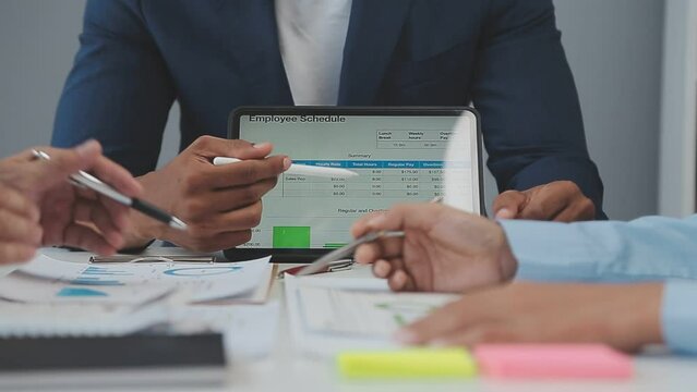 Business Documents, Auditor businesswoman checking searching document legal prepare paperwork or report for analysis TAX time,accountant Documents data contract partner deal in workplace office