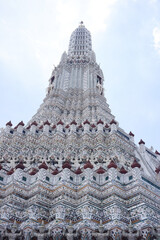 Very beautiful pagoda at Wat Arun Ratchawararam Woramahawihan.